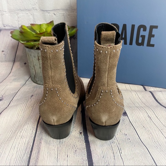 PAIGE Willa Studded Ankle Chelsea Boot - Picture 5 of 8